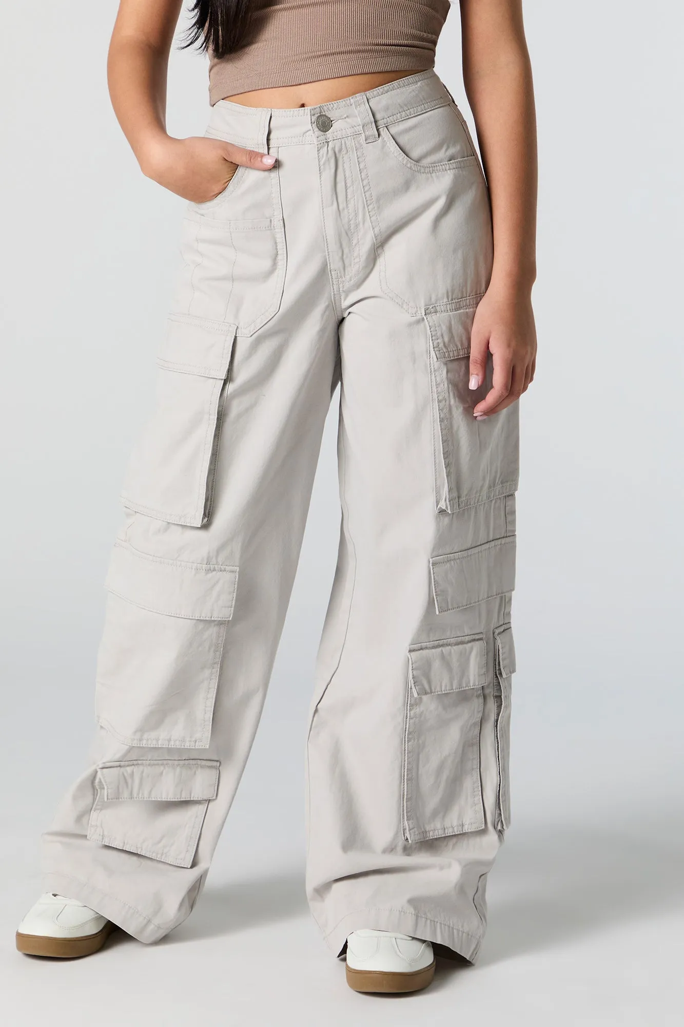 6 Pocket Straight Leg Cargo Pant