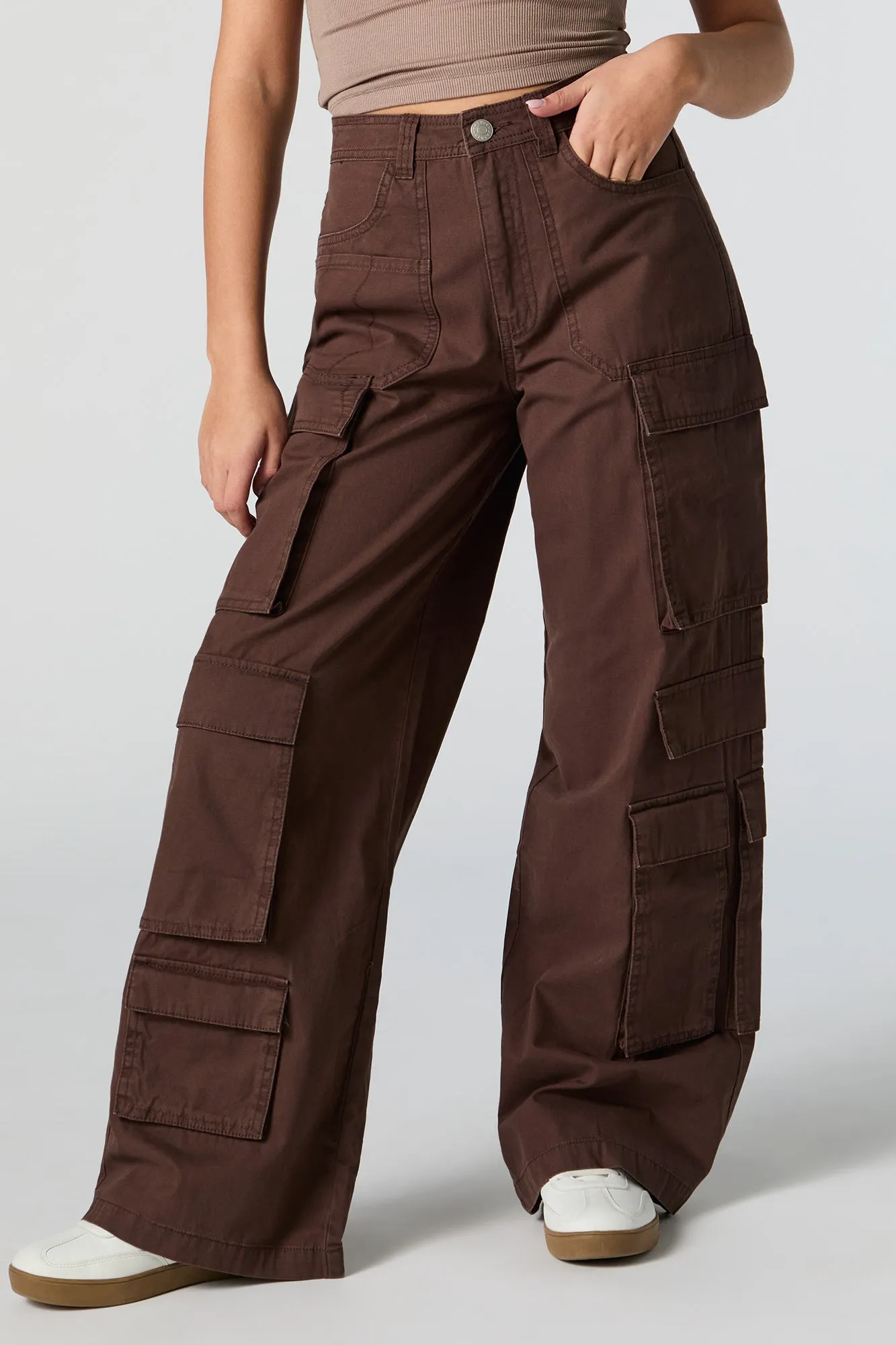 6 Pocket Straight Leg Cargo Pant