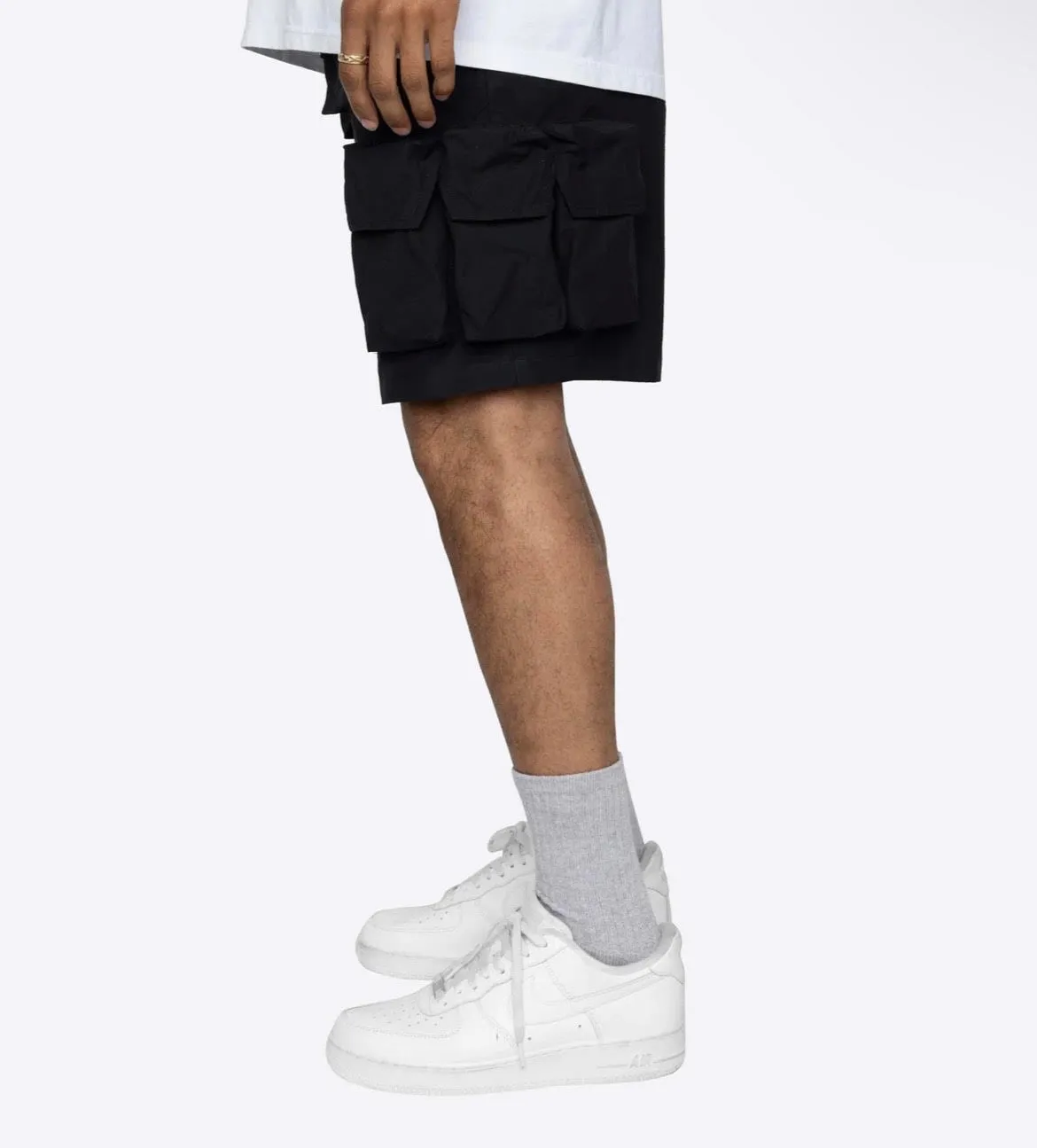 EPTM BULLET CARGO SHORTS BLACK