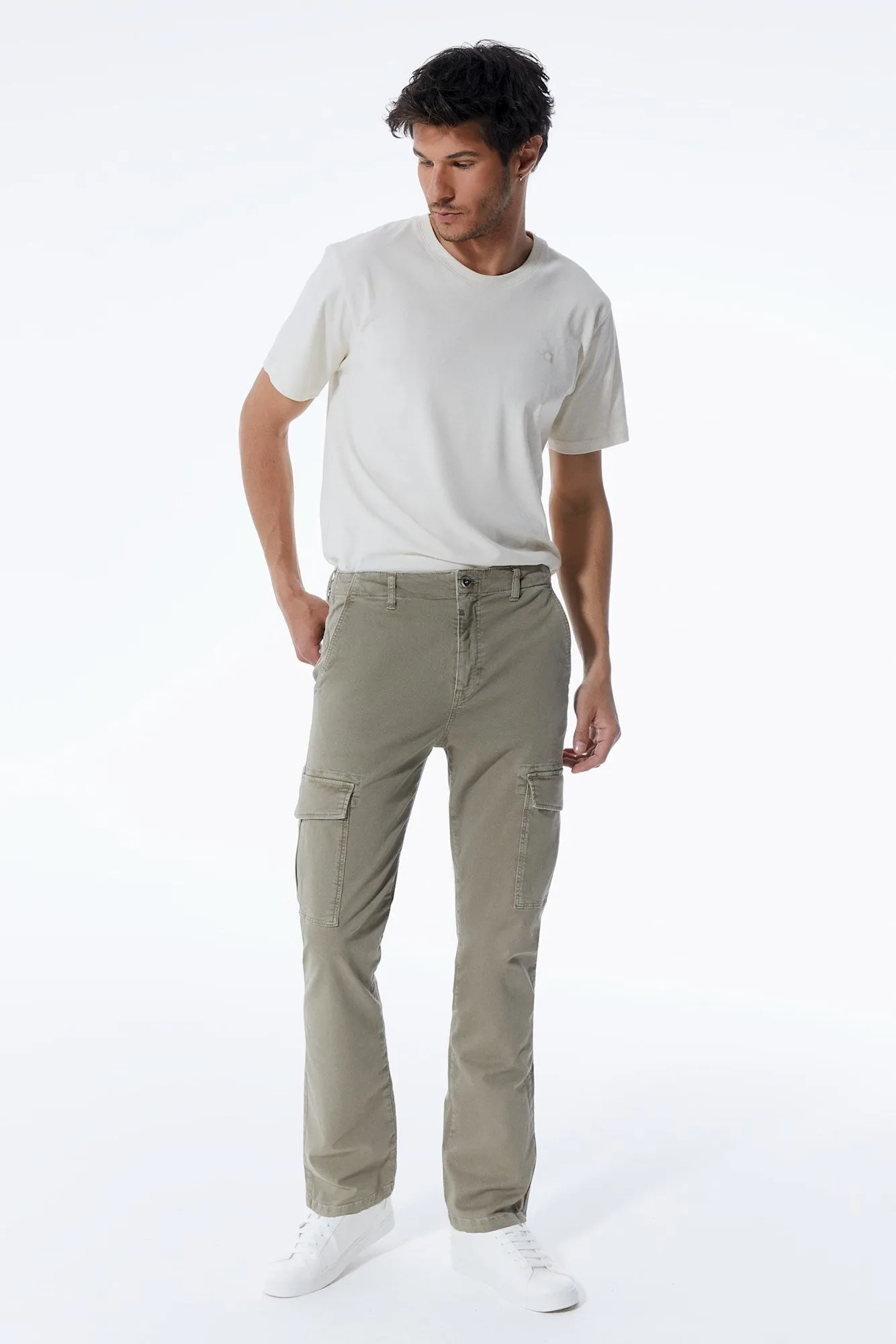 Henk Cargo Pants Khaki