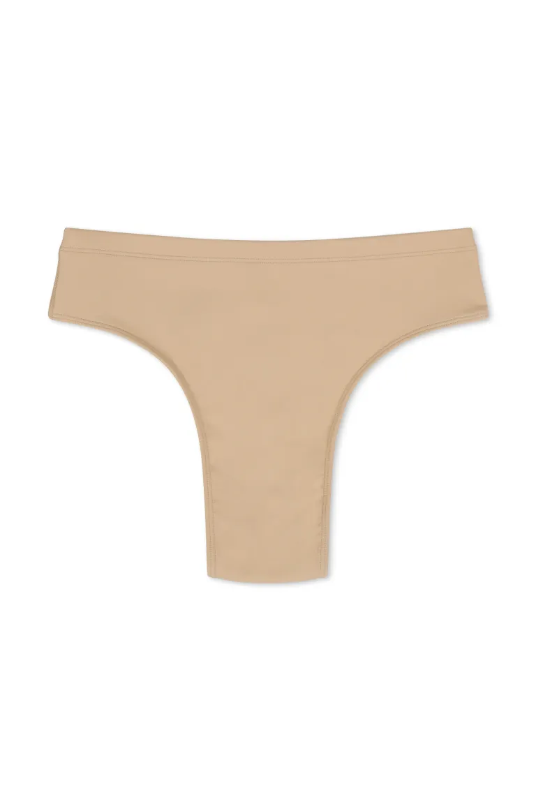 High-Waisted Compression Thong