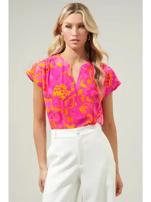 LANAI TROPIC BLOUSE