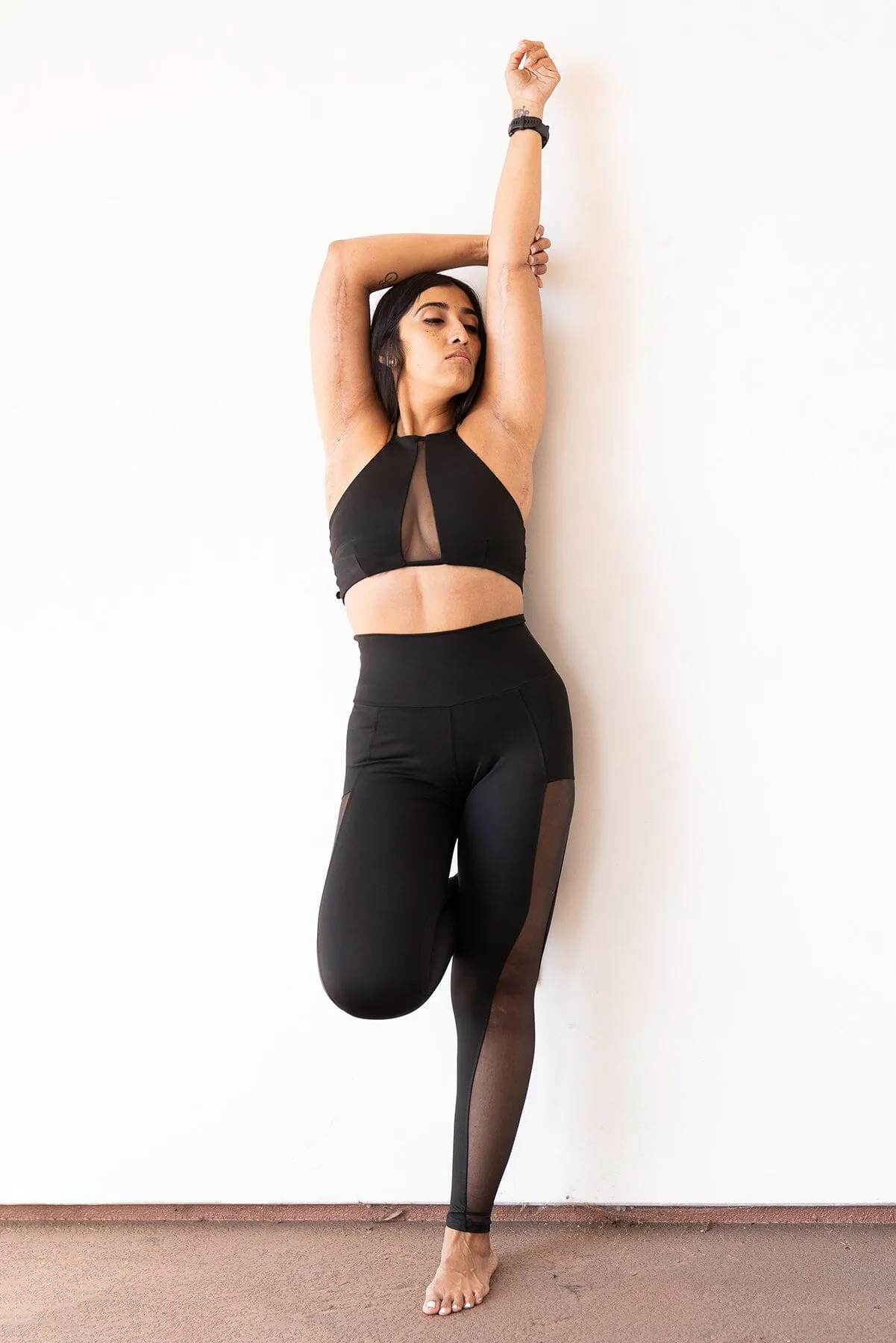 Lucina Mesh Legging - High Waisted