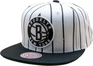 Mitchell & Ness Men's NBA Retro Pinstripe Snapback Cap