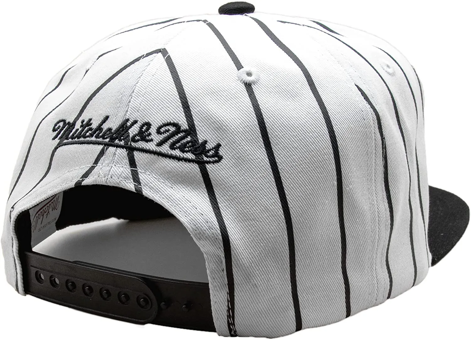 Mitchell & Ness Men's NBA Retro Pinstripe Snapback Cap