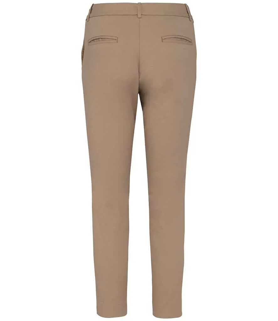 Native Spirit Ladies Chino Trousers | Wet Sand