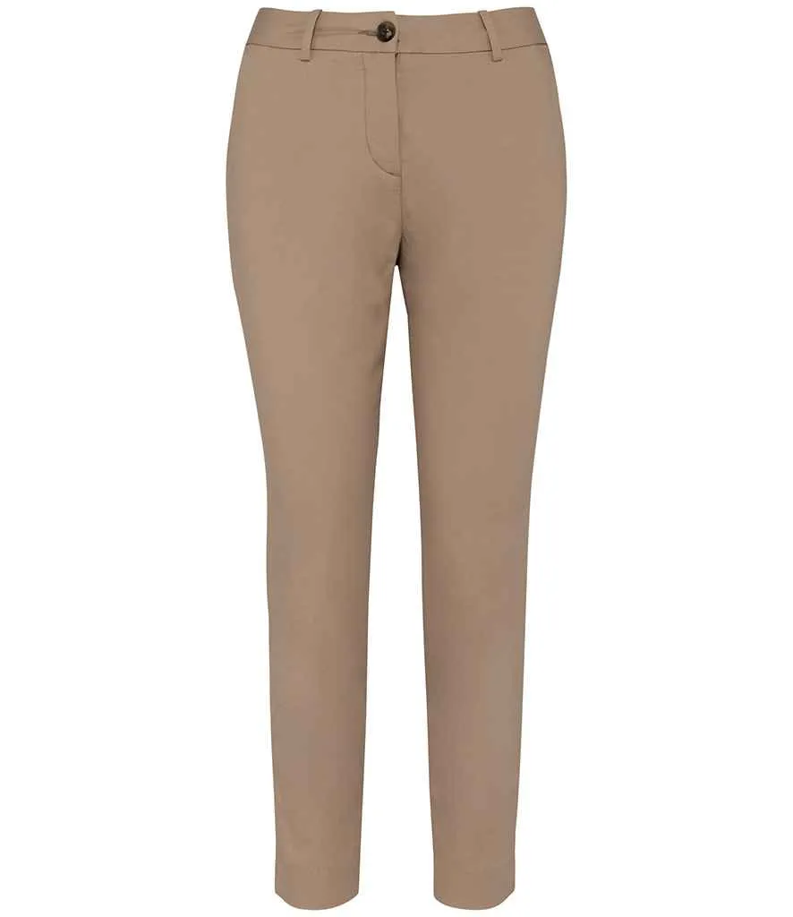 Native Spirit Ladies Chino Trousers | Wet Sand