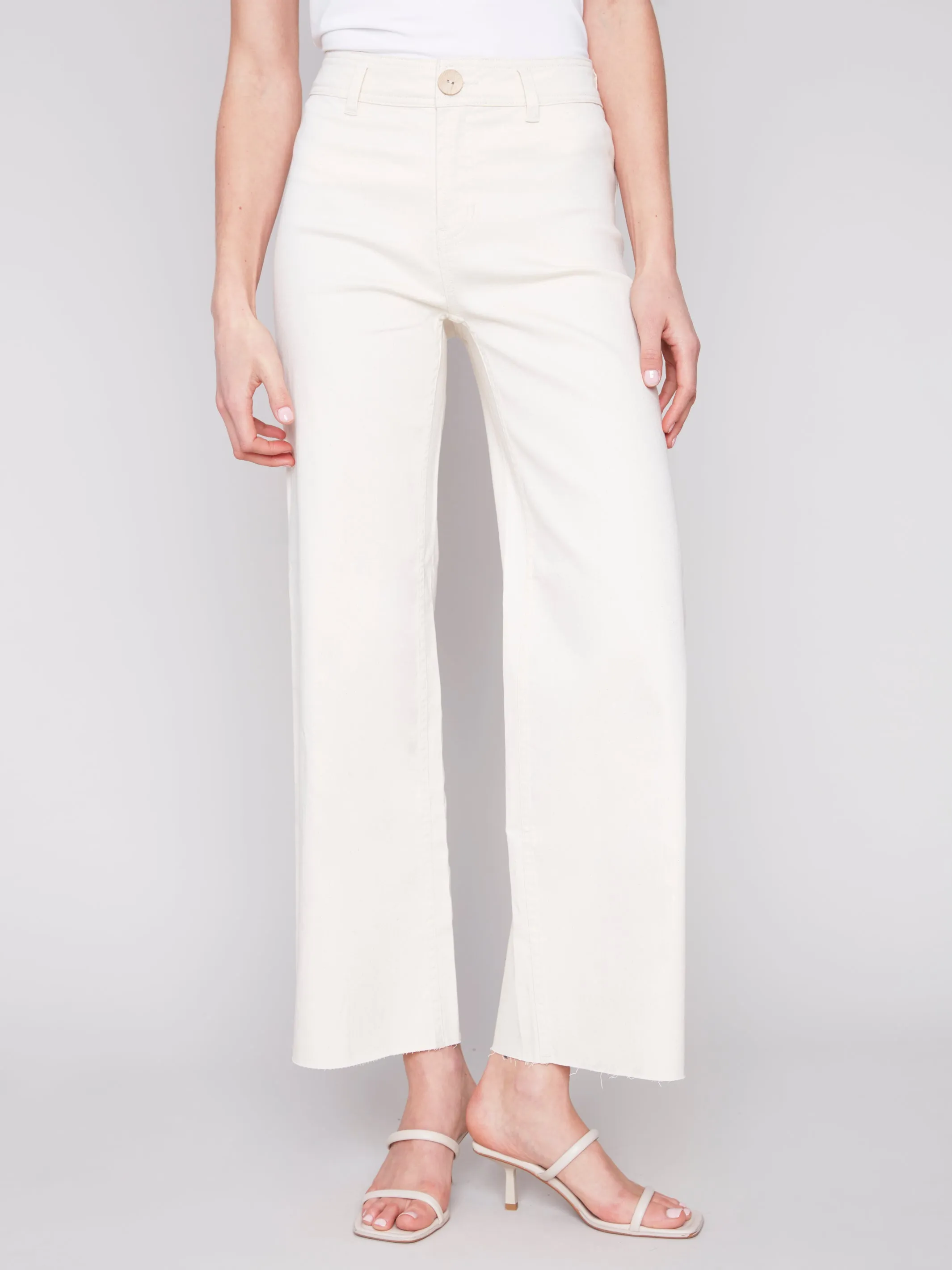 Natural Wide Leg Pant