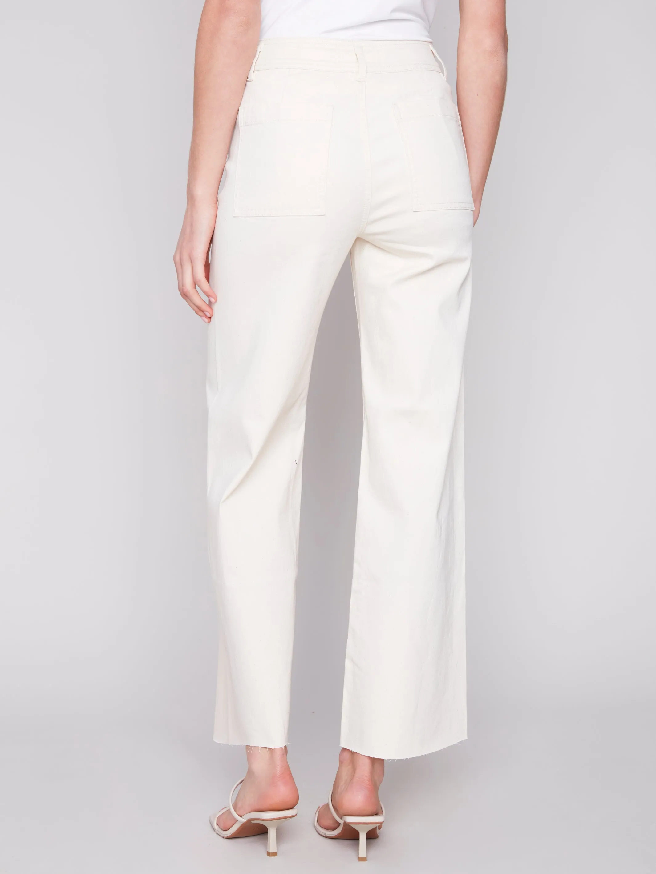 Natural Wide Leg Pant