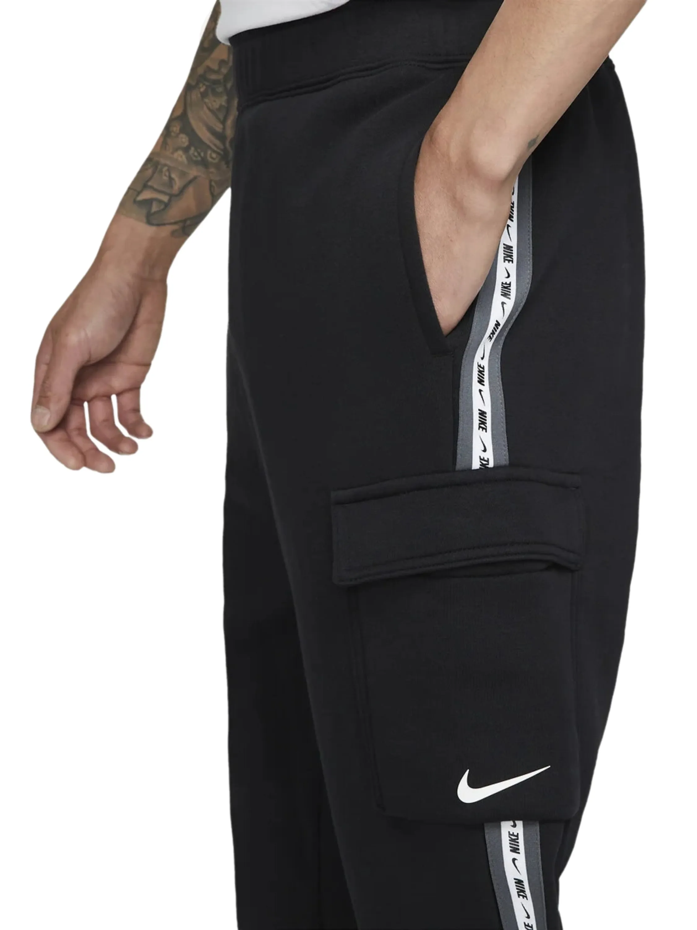 Nike | Men's Fleece Cargo Crew Neck Tracksuit