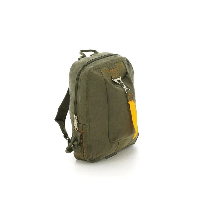 Olive Drab - Vintage Military Style Deployment Flight Bag