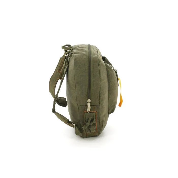 Olive Drab - Vintage Military Style Deployment Flight Bag