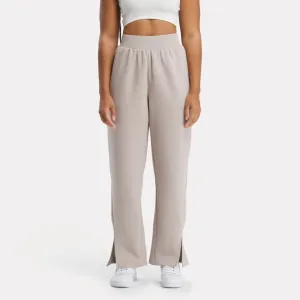 Reebok Apparel Women Classics Wardrobe Essentials Fleece Pants ASH