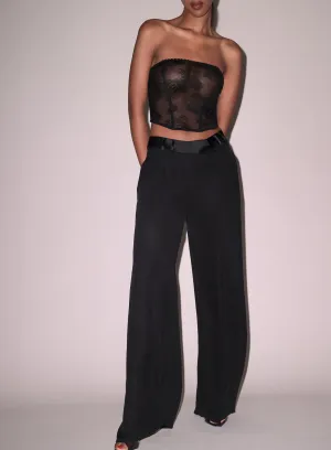 Silk Georgette Wide Leg Pant