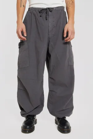 Vintage Grey Parachute Cargo Pants