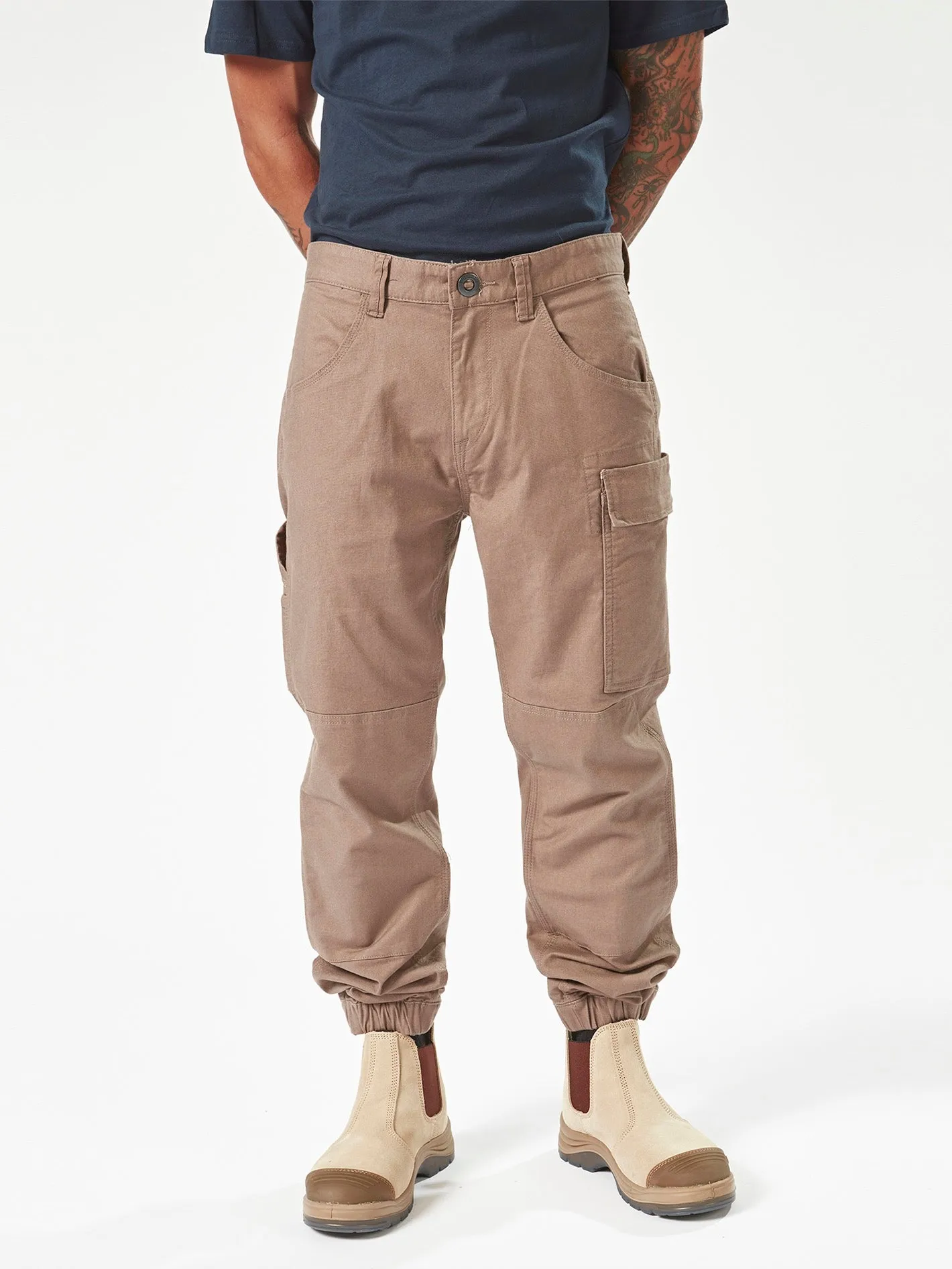 Volcom Workwear Caliper Cuff Pants - Brindle