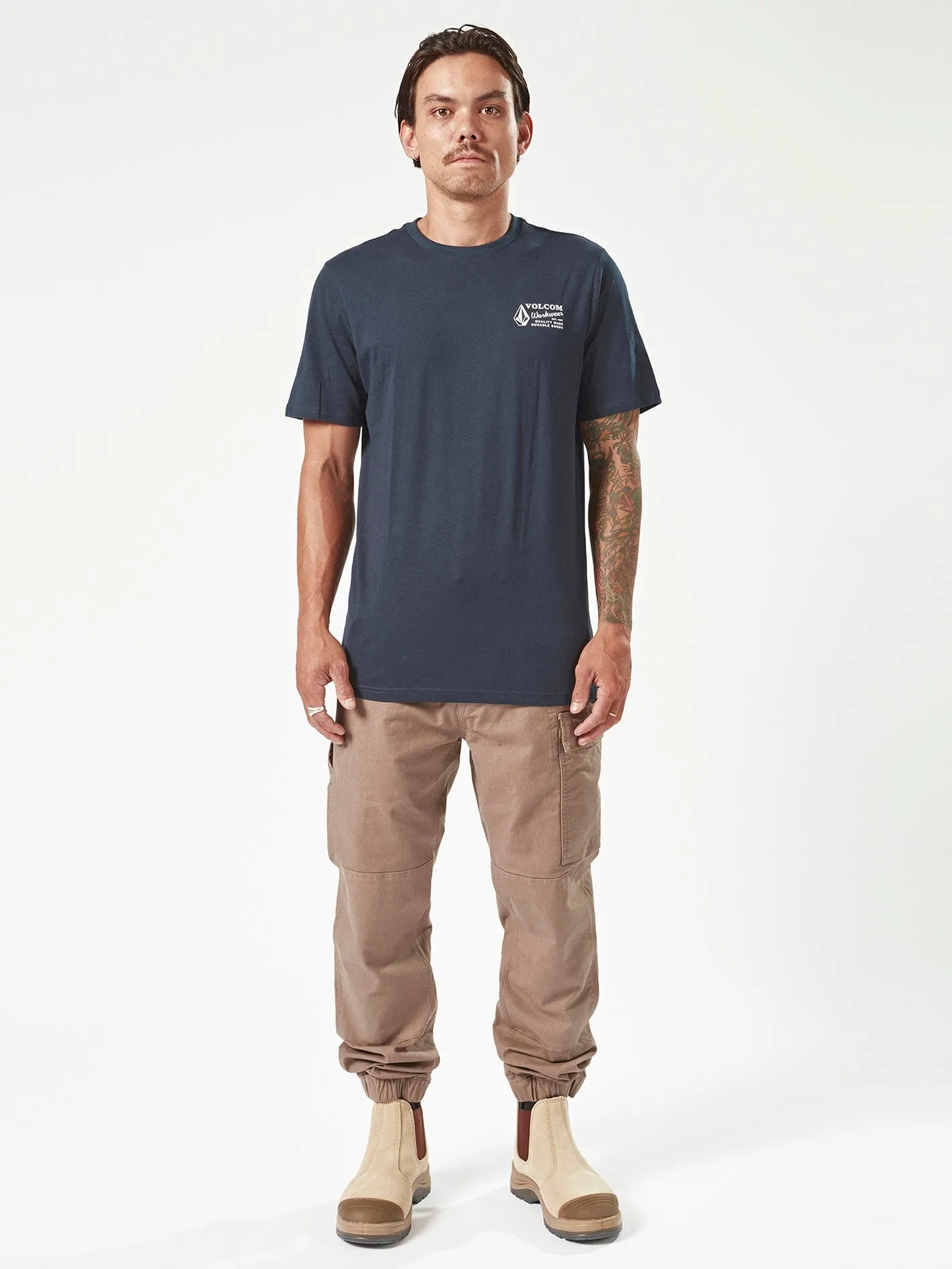 Volcom Workwear Caliper Cuff Pants - Brindle