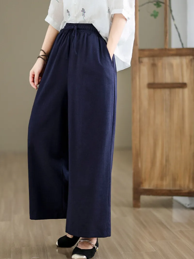 Women’s Everyday Comfort with Stylish Wide Leg Bottom