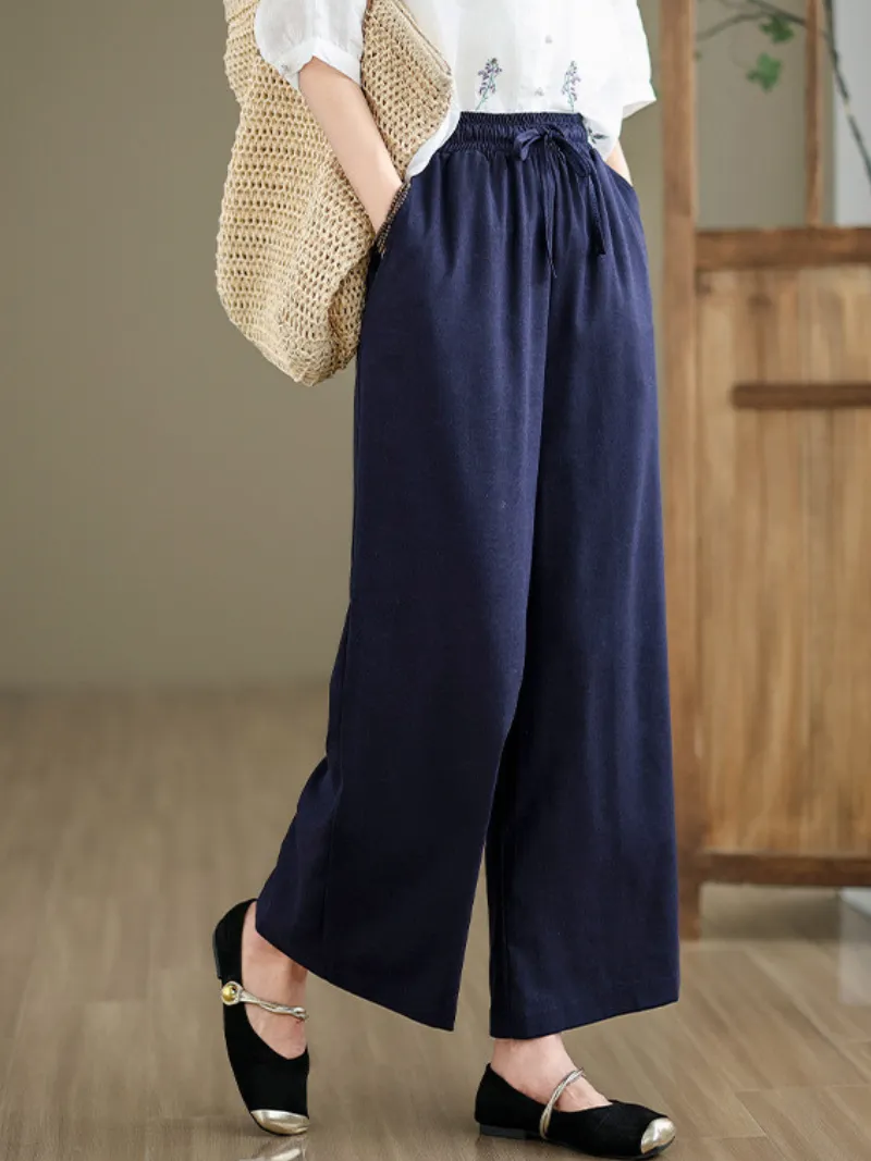 Women’s Everyday Comfort with Stylish Wide Leg Bottom