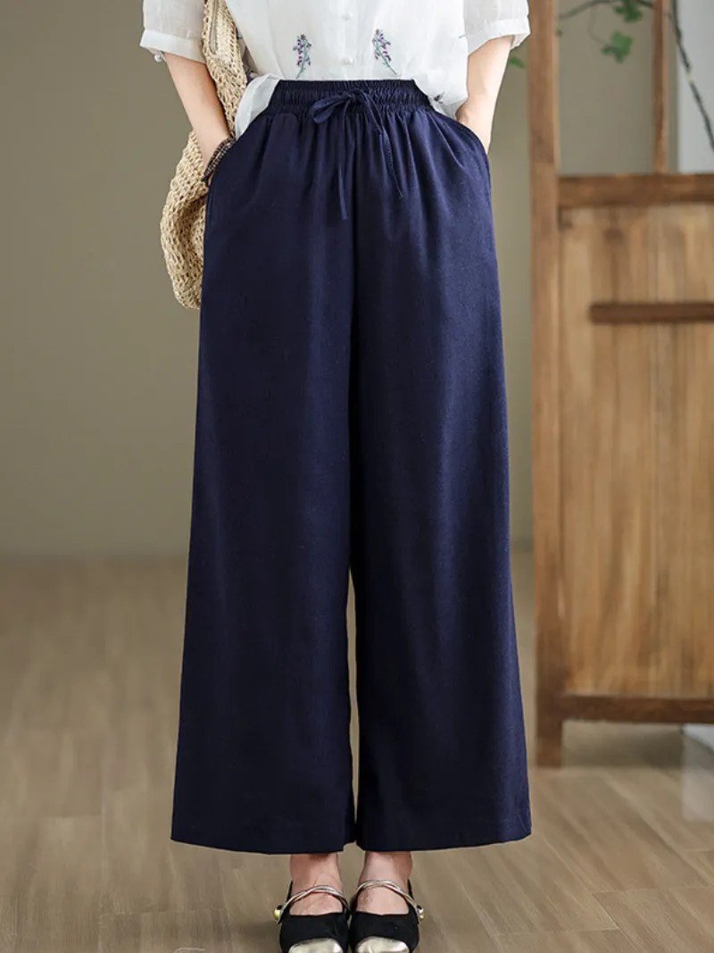 Women’s Everyday Comfort with Stylish Wide Leg Bottom